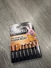 Image of Duracell AAA Plus Power Boost Batteries 100% Extra Life, Pack of 8