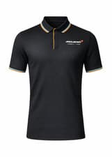 Image of McLaren F1 Men's Core Essential Polo Shirt Black - Official Licensed - BNWT