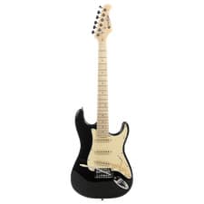 Image of Prodipe ST Junior 3/4 Size Electric Guitar in Black + Bag