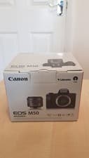Image of Canon EOS M50 4K Mirrorless Digital Camera with EF-M 15-45mm Lens Kit