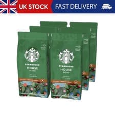 Image of STARBUCKS House Blend, Medium Roast, Ground Coffee 200g (Pack of 6)