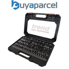 Image of Trend SET/SS35X1/2TC 35 Piece TCT Router Cutter Set 1/2" Shank Bits + Metal Case