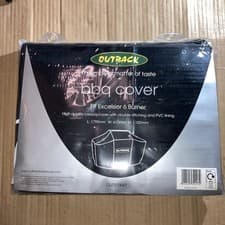 Image of Genuine Outback BBQ Canvas Cover Fits Excelsior 6 Burner OUT370047 Barbecue