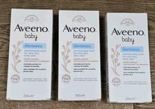 Image of 3x Aveeno Baby Dermexa Moisturising Wash 250ml In Each Tube New and Boxed ##B2