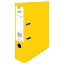 Image of Rapid Yellow A4 Lever Arch Files Pack 10