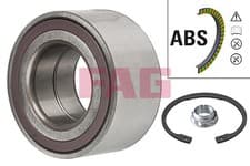Image of FAG 713649420 Wheel Bearing Kit Rear Replacement For BMW 1 Series 3 Series
