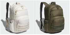Image of Adidas Originals Daily Backpack Dark Green / Night Cargo / White / Beige / Onyx