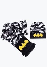 Image of Difuzed Batman Giftset (Beanie + Scarf) Warner DC Comics Brand New In Box