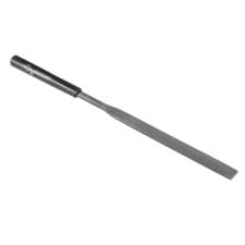Image of 5mm x 180mm Second Double Cut Steel Flat Needle File with Plastic Handle