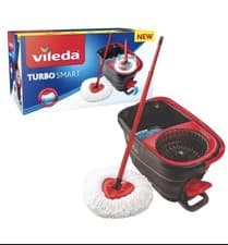 Image of Vileda Turbo Smart Spin Mop and Bucket Set