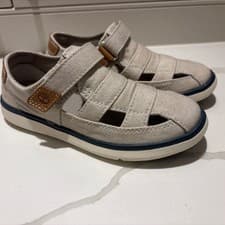 Image of TIMBERLAND GATEWAY PIER FISHERMAN CANVAS Boys Sandals Shoes EU30 UK1.5