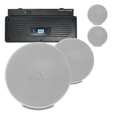 Image of Studiomaster Sound System with Active Sub & 4x 6.5" Ceiling Speakers