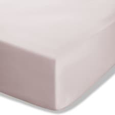 Image of Catherine Lansfield 180TC Easy Iron Percale Fitted Sheet Or Pillowcases Blush