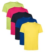 Image of B&C TU01B Men's Organic E150 Tee (Pack of 5)