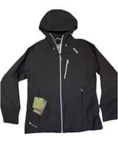 Image of Women’s rain Black Regatta Waterproof birchdale Jacket Size 16 tagged