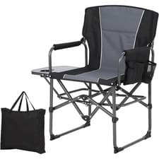 Image of Oversize Directors Chairs Portable Folding Lawn Chairs for Adults Heavy Duty
