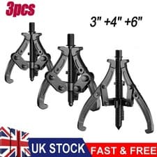 Image of 3'' 4'' 6'' 3 Jaw Gear Pulley Bearing Puller Extractor Remover Tool 75/100/150mm