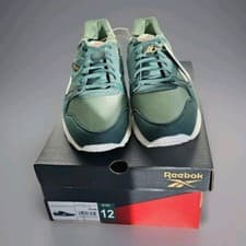 Image of NIB, Reebok UltraFlash UNISEX mens 12 or women's 13.5 Green/white running/course