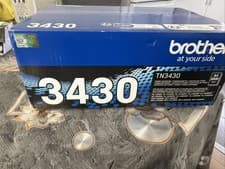 Image of Genuine Brother TN-3430 TN3430 Black Toner Cartridge 3000 Pages Original