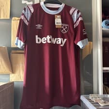Image of BNWT West Ham United Home Football Shirt 2022/23 - Size XL