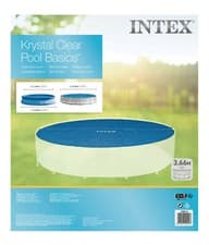 Image of Intex 12ft Round Solar Cover For Easy Set Or Metal Frame Swimming Pool #28012