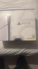 Image of Sony PlayStation 5 Slim 1TB White Disc Console