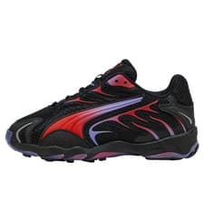 Image of Puma Inhale GS Black / Red Girls Boys Womens Trainers Uk Size 4 EU 37 RRP £90
