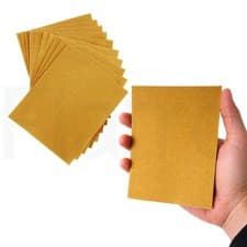 Image of 36 Assorted Sandpaper Sheets 60 100 150 240 Mixed Grit Fine Extra Medium Coarse