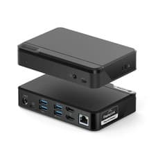 Image of Alogic Universal Twin HD Docking Station USB-C & USB-A HDMI Dual 1080p@60Hz