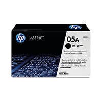 Image of HP 05A Black Laserjet Toner Cartridges (Pack of 2) CE505D