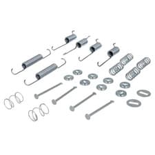 Image of 1X BRAKE SHOE FITTING SET FITS: MERCEDES T1 T1 2.3-3.0D 04.77-02.96 0715Q NEW