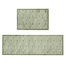 Image of JVL Mega Doormat and Runner set - Geo