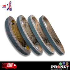 Image of 13 x 451mm Zirconia Sanding Belts B&D// Mixed Pack of 40 // 40, 60, 80 & 120