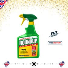 Image of Roundup Total Fast Action Weed Killer, 1 Litre, Free & Fast Shipping All Over UK