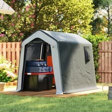 Image of 1.8 x 2.4m Portable Storage Shed Tent Waterproof Motorbike Shed