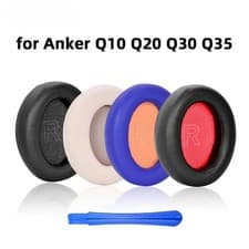 Image of Replacement Ear Pads for Anker Soundcore Life Q10 Q20 Q30 Q35 Headphone Earmuffs