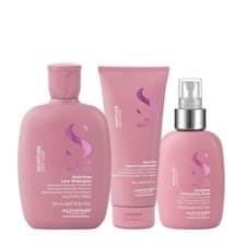 Image of Alfaparf Milano Semi Di Lino Moisture Nutritive Trio Set