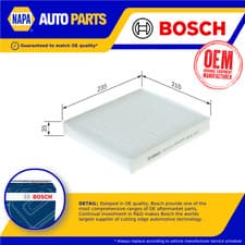 Image of Pollen / Cabin Filter 1987432113 Bosch 1354952 4M5J18D543AA 30780376 8687389 New