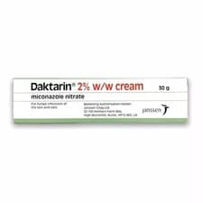 Image of Daktarin 2% Antifungal Cream (Miconazole Nitrate) 30g - Athlete's Foot, Thrush