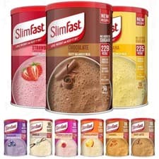 Image of SlimFast Shake Powder 16 Servings Balanced Diet Plan All Flavours