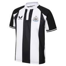 Image of Kids Home Football Shirt Black 2021-2022 Newcastle United Soccer Sport Jersey