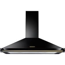 Image of Rangemaster RCLAHDC110BL/B Built In 110cm 3 Speeds Chimney Cooker Hood Black /