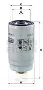 Image of MANN WK854/7 Fuel Filter