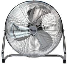 Image of Metal Floor Fan 20" High Velocity 3 Speed Control Air Cooling Gym Home Workshop