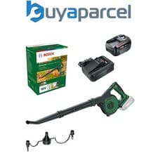 Image of Bosch 06008A0601 18v Garden Leaf Blower UniversalLeafBlower - 1x 4AH Battery