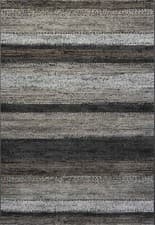 Image of Modern Contemporary Natural Brown Beige Striped High Quality Easy care Area Rugs