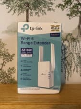 Image of TP-Link AX1500 Dual Band Wi-Fi 6 Range Extender Booster