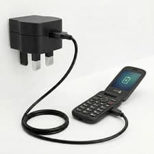 Image of Mains Charger Compatible with Doro 6520 5030 6030 6820 2880 GSM Mobile Phone
