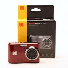 Image of Kodak PIXPRO FZ53 16.0 MP Compact Digital Camera - Red, Blue, Black