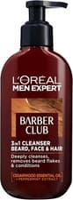 Image of L'Oreal Men Expert Barber Club 3-in-1 Beard, Hair & Face Wash, 200ml